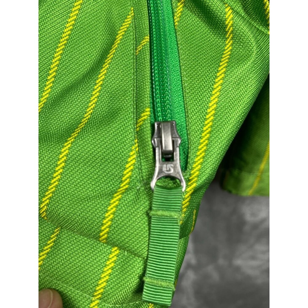 BURTON Jacket Mens Size Small Green DryRide Striped Hooded Insulated Waterproof - Picture 9 of 16